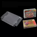 Game Box Protectors / Case / Clear Display Box For Nintendo SNES / N64 Games