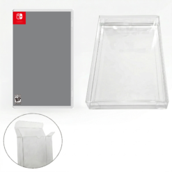 GAME BOX PROTECTORS for Nintendo Switch STRONGEST 0.5mm Plastic Display Case UK