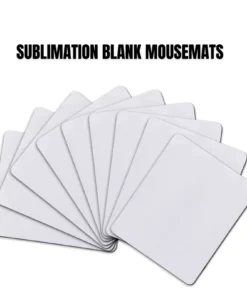 5MM Rectangle Sublimation Mouse Mats Printing Heat Press Blank Mat Rubber