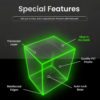 Glow in the Dark 4 Inch Funko Pop Vinyl Figure Protector Case 0.45mm Thick PET Plastic Acid-Free