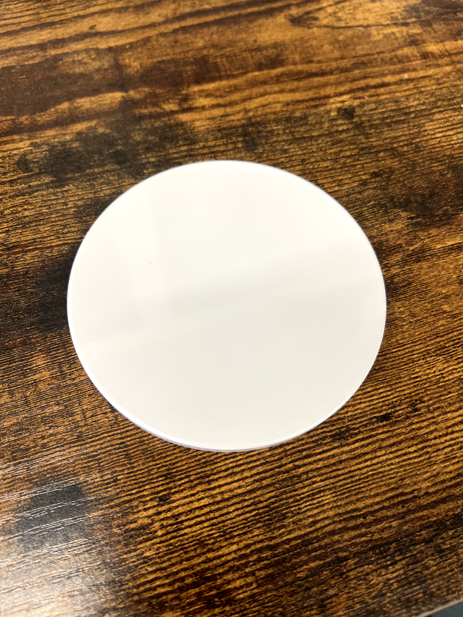 IMG_5584 Sublimation Blank Ceramic Round Coaster 10.5cm with MDF Backed Cork Base, Heat Resistant, Smooth Surface for Custom Printing