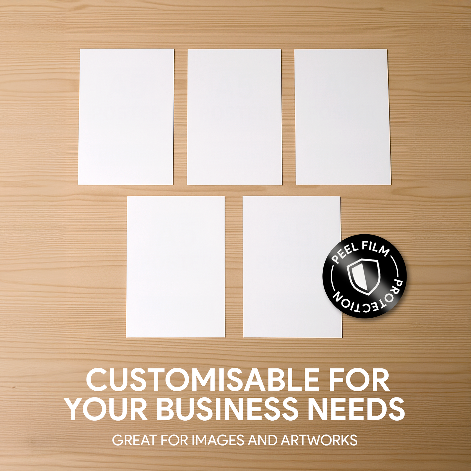 Sublimation Blank Aluminium Sheet 21x14 cm – Gloss White for Heat Press A5 size