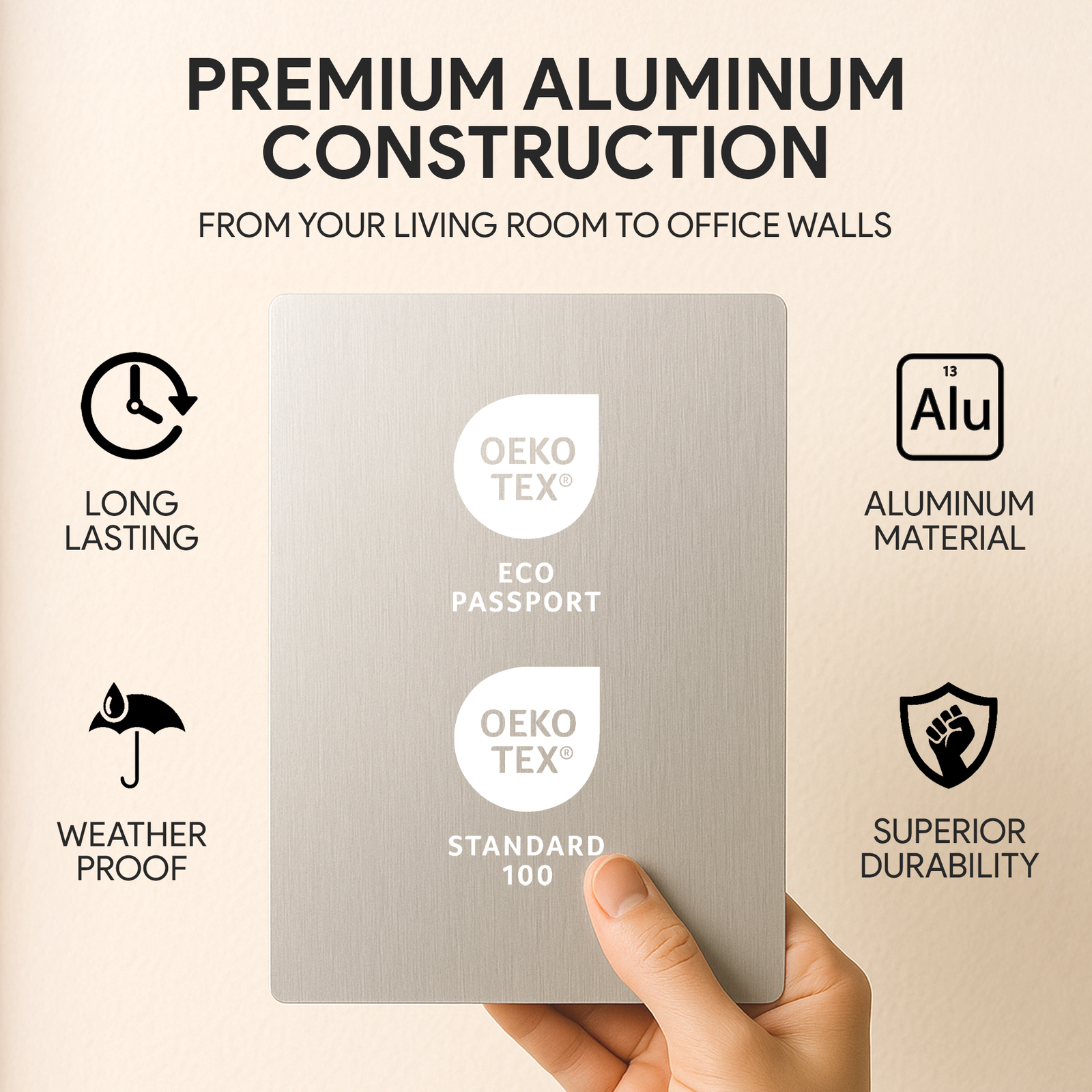 Sublimation Blank Aluminium Sheet 21x14 cm – Gloss White for Heat Press A5 size