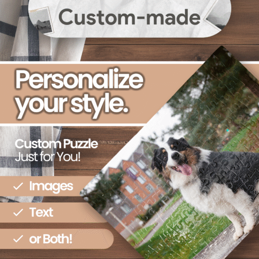 SUB Supply A4 120-Piece Blank Glossy Paper Puzzle for Sublimation Printing