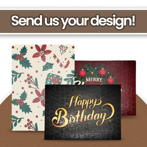 SUB Supply A4 120-Piece Blank Glossy Paper Puzzle for Sublimation Printing