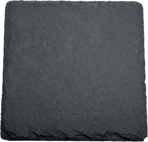 NATURAL SLATE Coaster Blanks Drinks Mat 10 x 10cm for Engraving PERSONALISABLE Wholesale (1-24 Pack)