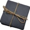 NATURAL SLATE Coaster Blanks Drinks Mat 10 x 10cm for Engraving PERSONALISABLE Wholesale (1-24 Pack)