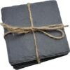 NATURAL SLATE Coaster Blanks Drinks Mat 10 x 10cm for Engraving PERSONALISABLE Wholesale (1-24 Pack)