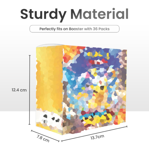 PET Protector Plastic Case for Pokémon Booster Box – 0.5mm Clear Sleeve, Dustproof Display Protection for TCG Boxes (1–80 Pack)