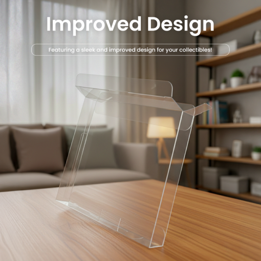 Clear Plastic Game Box Protector 0.35mm Display & Storage Case Compatible with GBA Game Boy Advance Packaging (1–200 Pack)