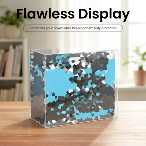 PET Plastic Protector Case for Pokemon ETB – 0.5mm Clear Elite Trainer Box Sleeve, Dustproof Display Protection for Modern ETBs (1-80 Pack)