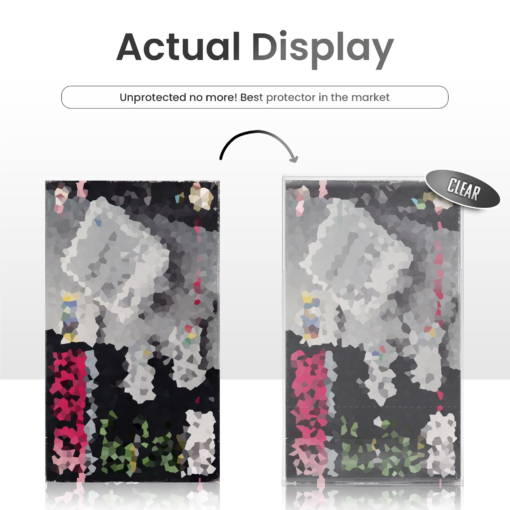 Console Long Box Protector - Clear Plastic Console Case, 0.5mm Rigid PET Display Case, Dustproof Storage Cover, Fits SNES Long Box Console 525×310×93mm