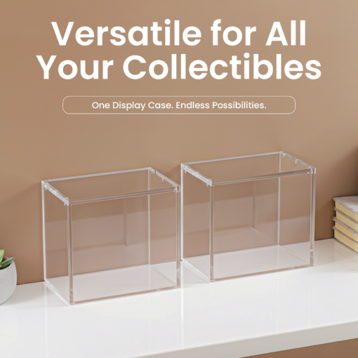 Artboard 6 (23) Acrylic Display Case for Elite Trainer Box – Premium Protector for Pokémon ETB, Clear Rigid Storage Box for Pokémon Collectors (1-2 Pack)