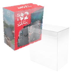 Artboard 1 (4) Box Protector for Nintendo Switch 2 Console Box, Clear PET Display Case for Storage and Display, 0.5mm Thick