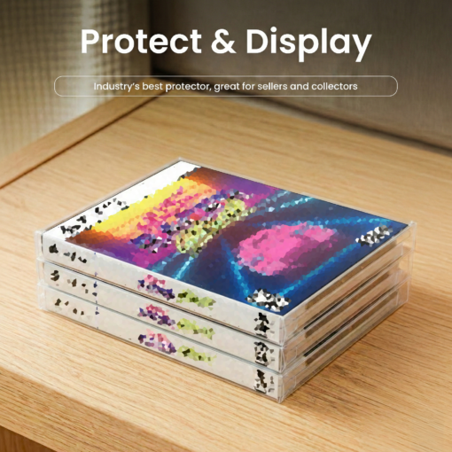 ExtremeGripPro Plastic Game Case Protectors, Compatible with PS5, PS4 & PS3 Game Cases, 0.35mm Clear PET Protective Display Sleeves, Collector Dust Covers