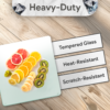 Personalised Glass Chopping Board Square 28 x 30 cm Custom Photo Cutting Board Toughened Glass Kitchen Gift