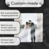 Personalised Glass Chopping Board Square 28 x 30 cm Custom Photo Cutting Board Toughened Glass Kitchen Gift